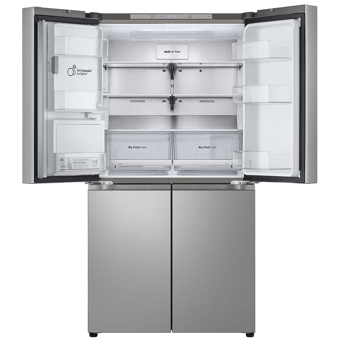 LG 637L French Door Fridge with Ice and Water Stainless Steel GF-L700PL