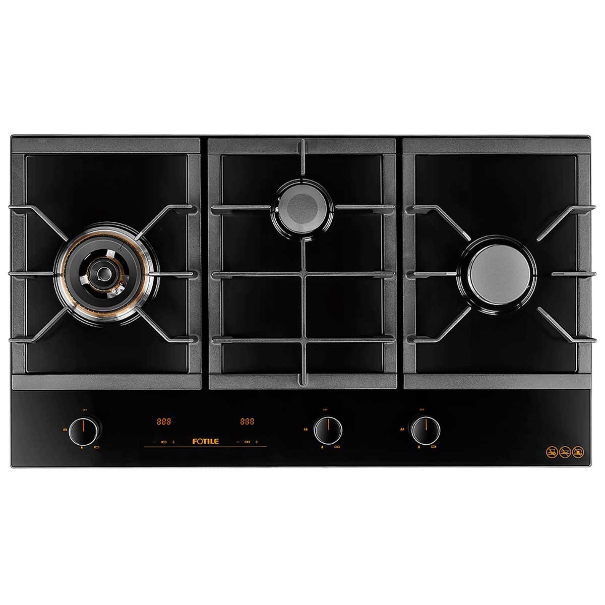 Fotile 3 Burner Glass Cooktop GLG60305