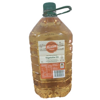 Aussie Fields Vegetable Oil 4L