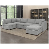 Thomasville 6 Piece Modular Fabric Sectional