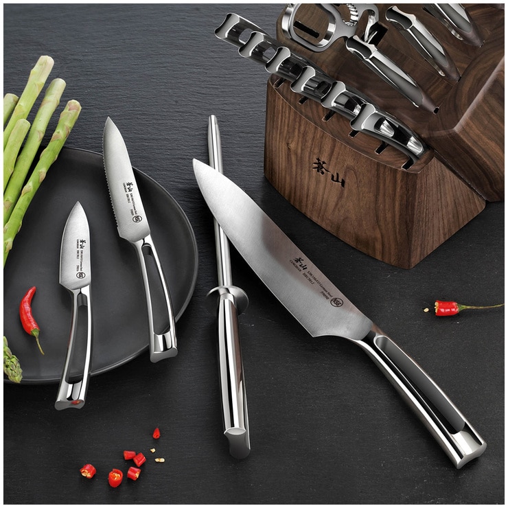 Cangshan N1 Series German Steel Forged 17-Piece Knife Set | Costco ...