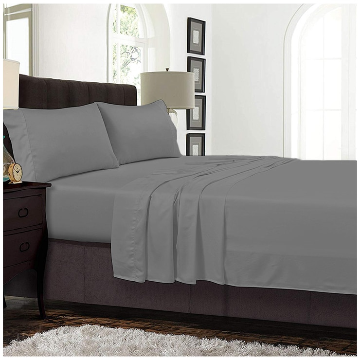 Ramesses 1200 TC Super Queen Sheet Set Costco Australia