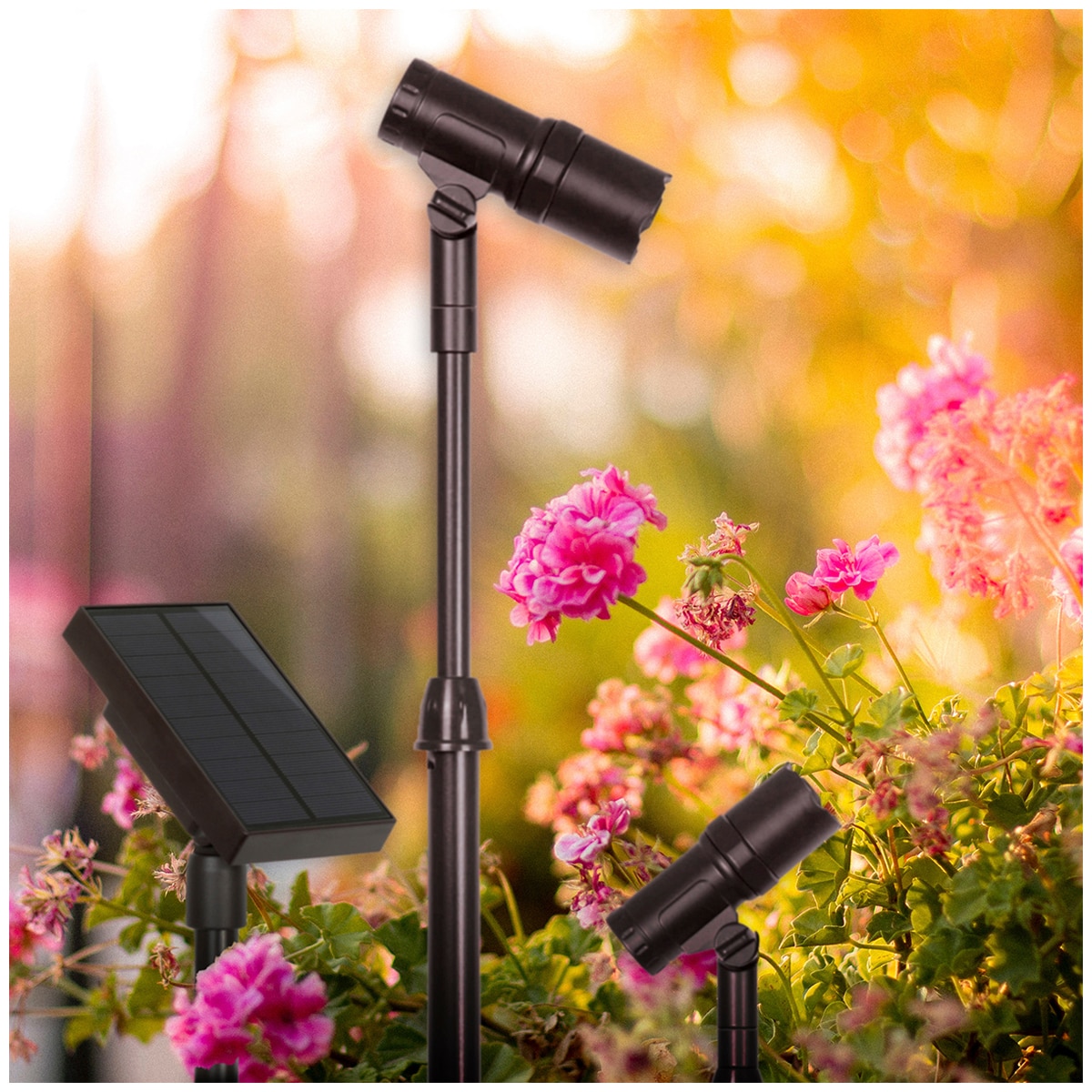 smartyard led solar spotlight