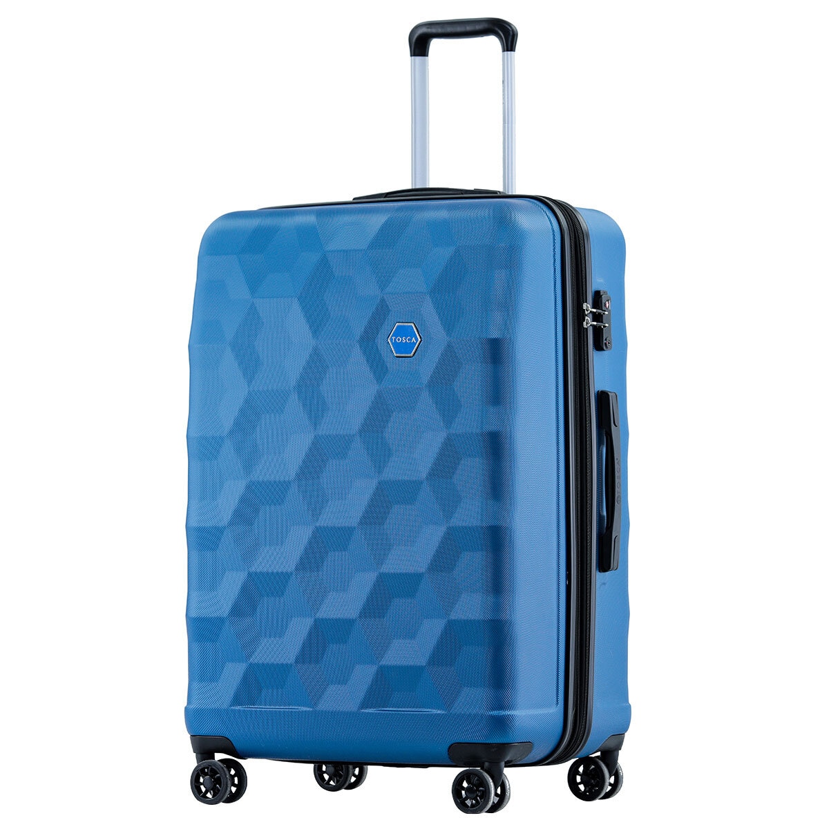 Tosca Bahamas Luggage 3 Piece Set Blue