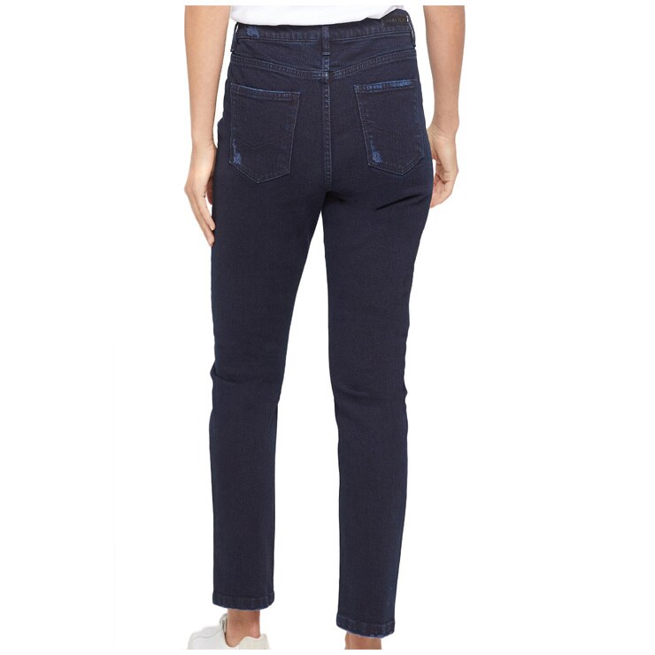 Bettina Liano Women's Straight Leg Jean Dark Indigo | Costco Australia