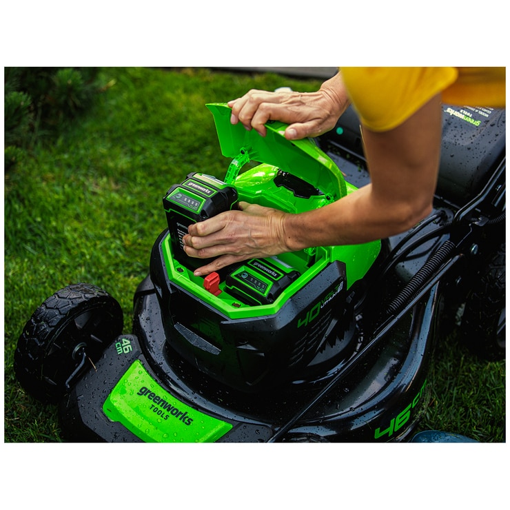 Greenworks Battery Powered Lawn Mower 2510107AU-Kit ...