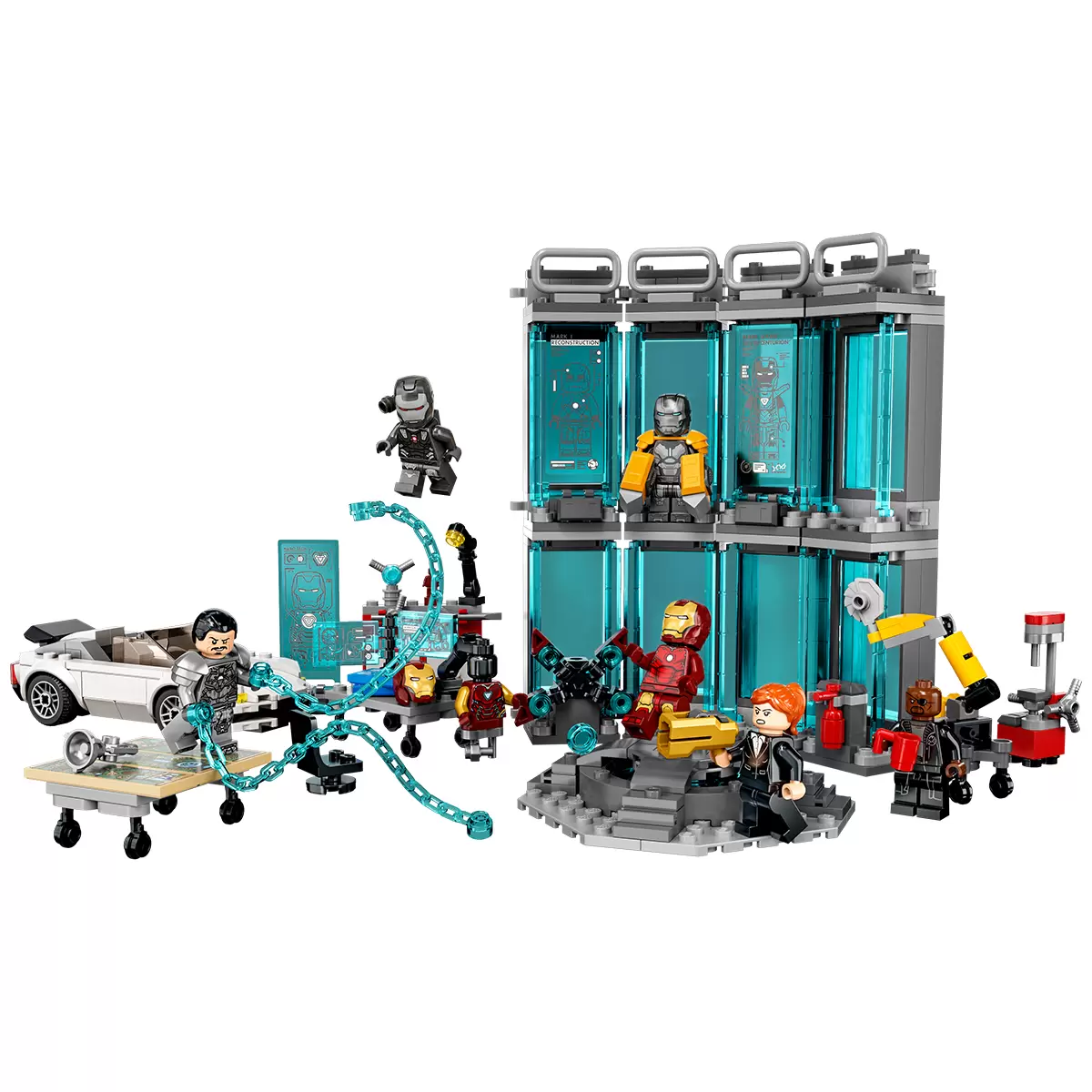 LEGO Iron Man Armory 76216