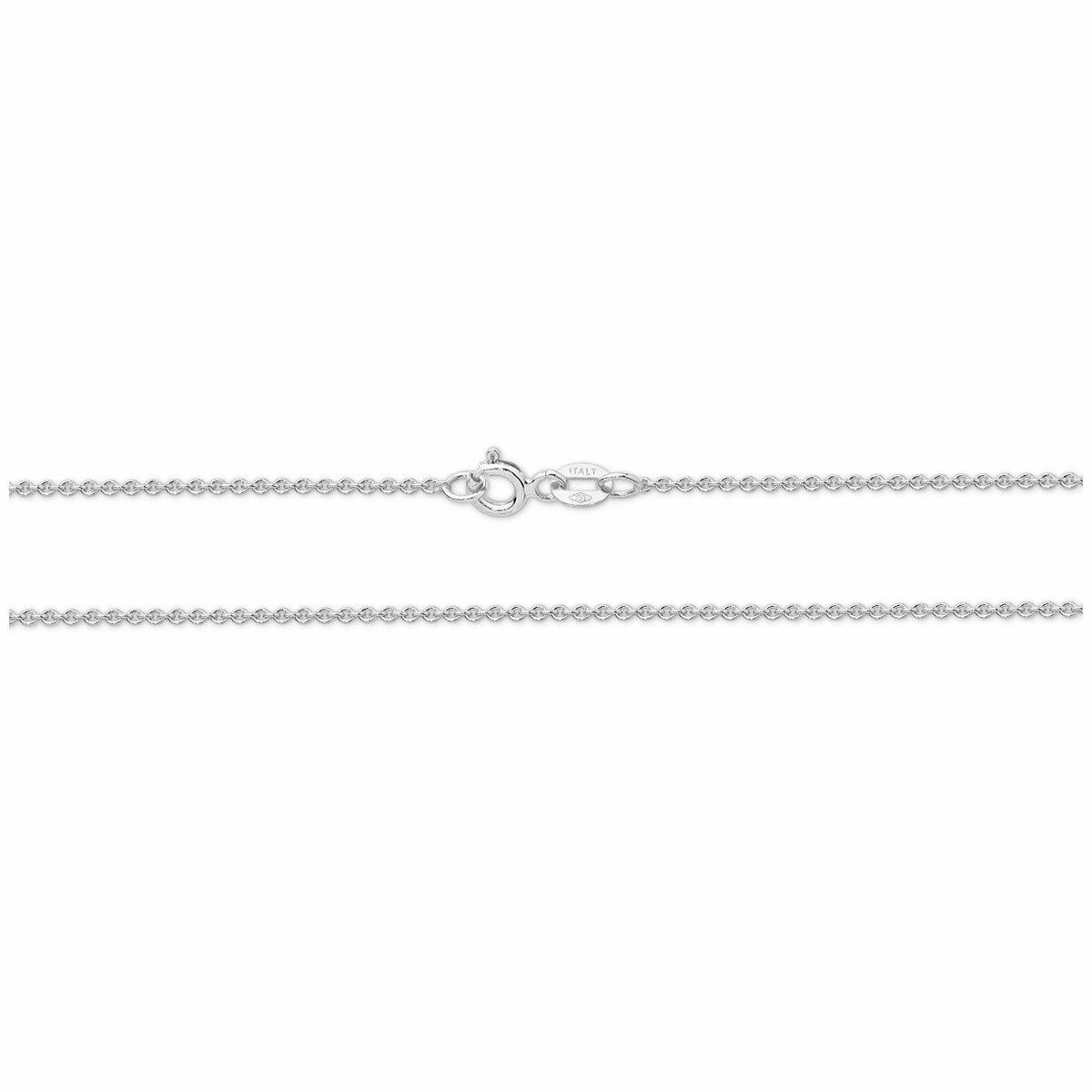 18KT White Gold Cable Chain 18KT White Gold Cable Chain