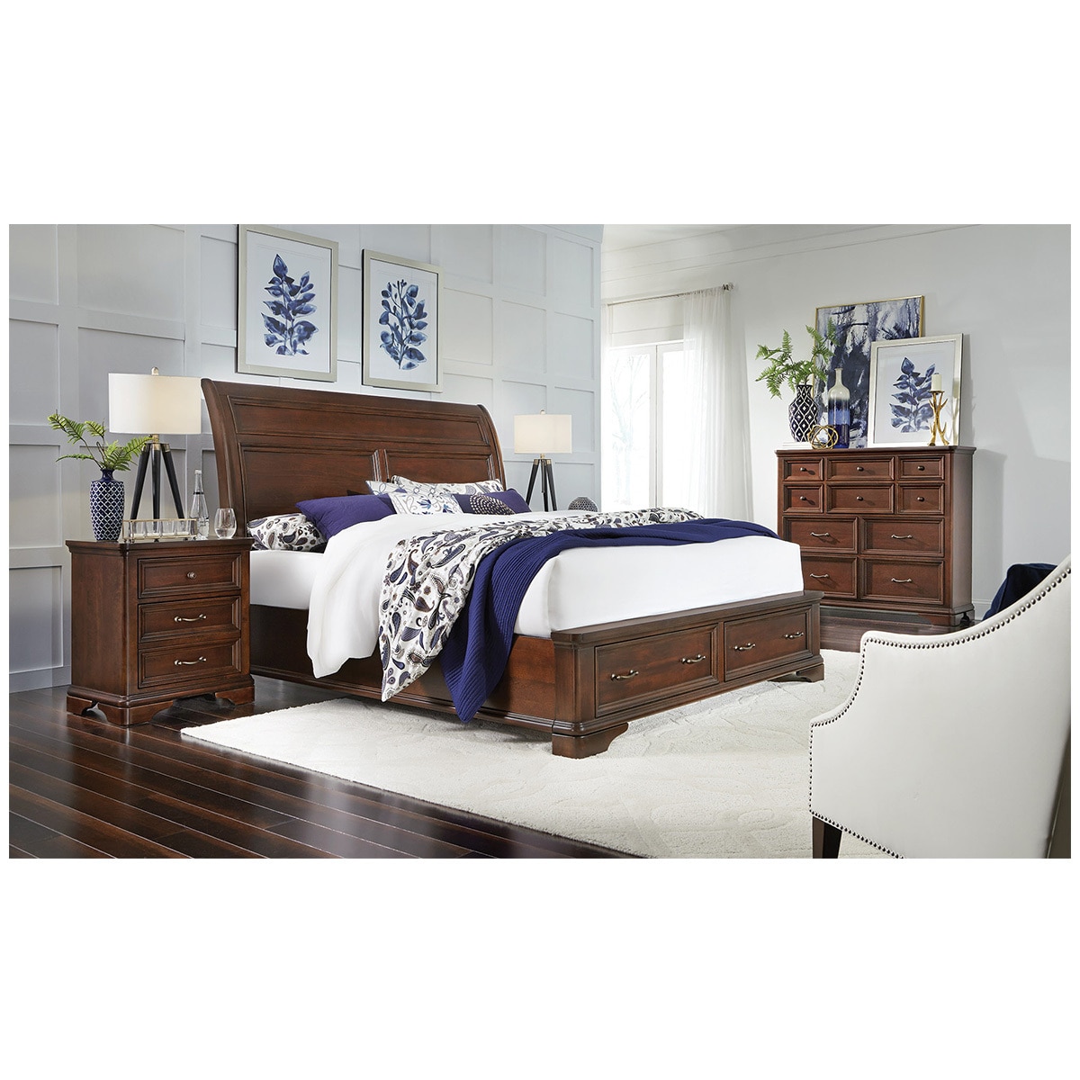 Universal Broadmoore Crosby Queen Storage Bed | Costco Australia