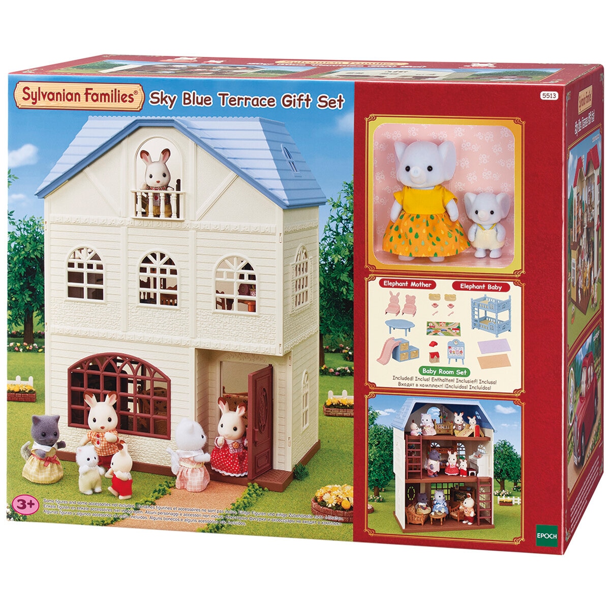 Sylvanian Families Sky Blue Terrace Gift Set Costco Aus