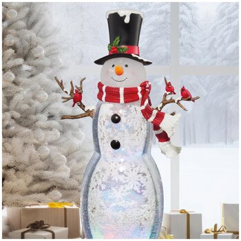 Snowman Lantern 50cm