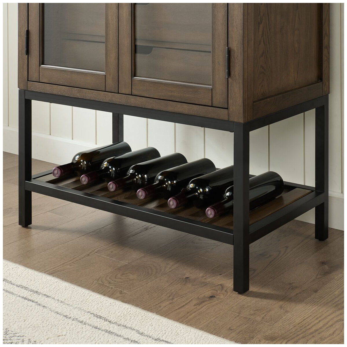 Bayside Furnishings 61in Wine Cabinet