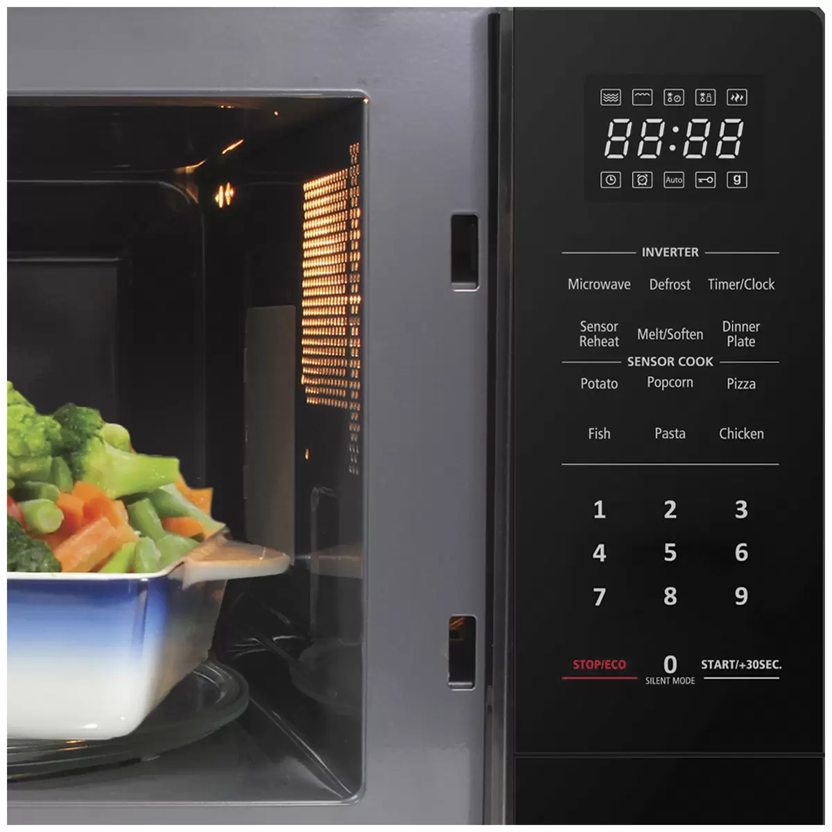 Morphy Richards Inverter Microwave Black 34L MRINV34BLK