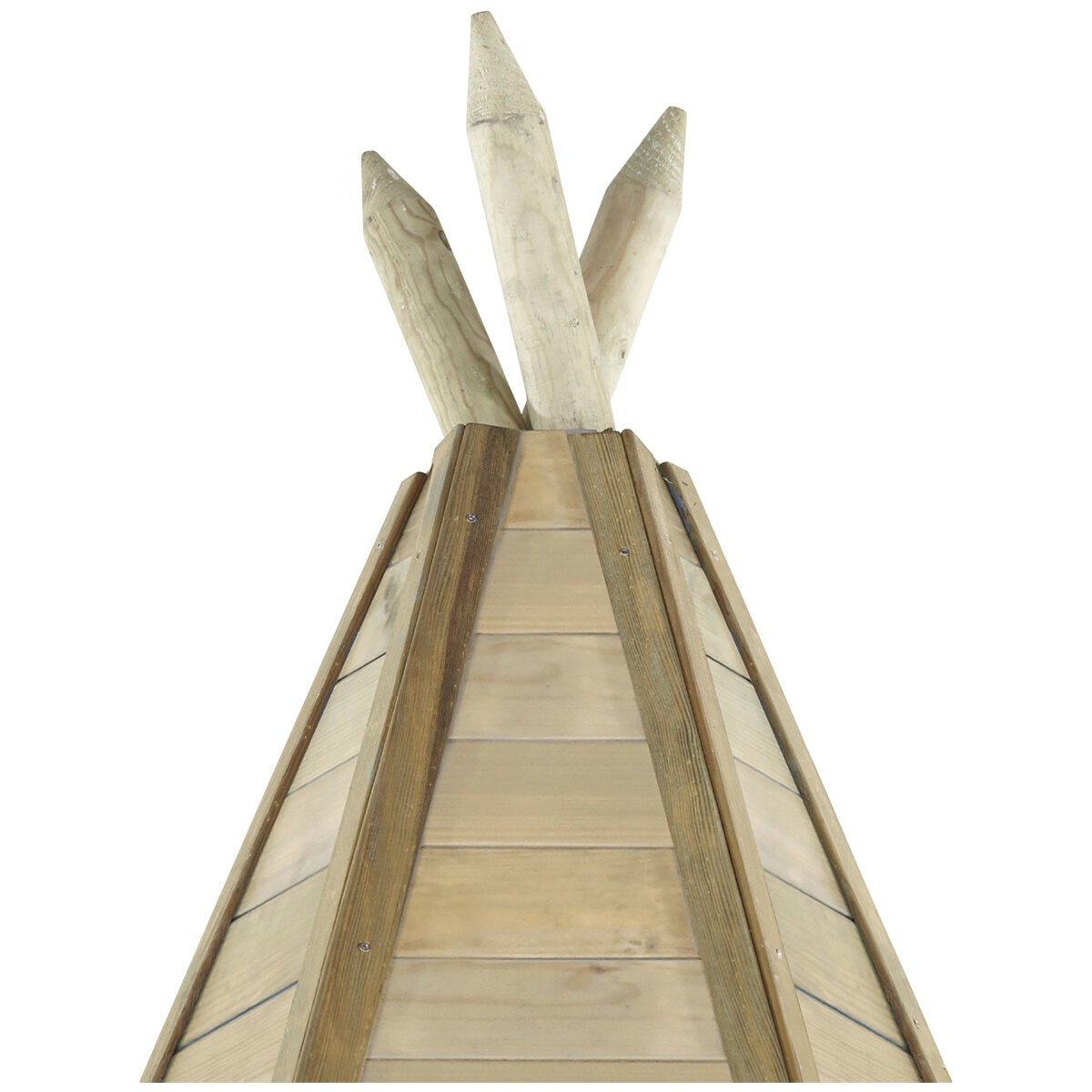 Plum Grand Wooden Teepee