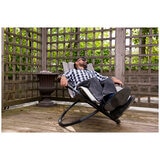 Single Orbital Outdoor Lounger Sienna