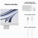 iMac 24 Inch with Retina 4.5K Display, M3 Chip 10-Core GPU 256GB Silver