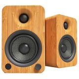 Kanto YU6 200W Powered Bookshelf Speakers Bamboo KO-YU6BAMBOO-I