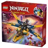 LEGO NINJAGO Ras and Arin’s Super Storm Jet Toy 71833