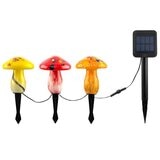 Infinity X1 Solar Landscape Light Glass Mushroom 3 Pack Infinity X1 Solar Landscape Light Glass Mushroom 3 Pack