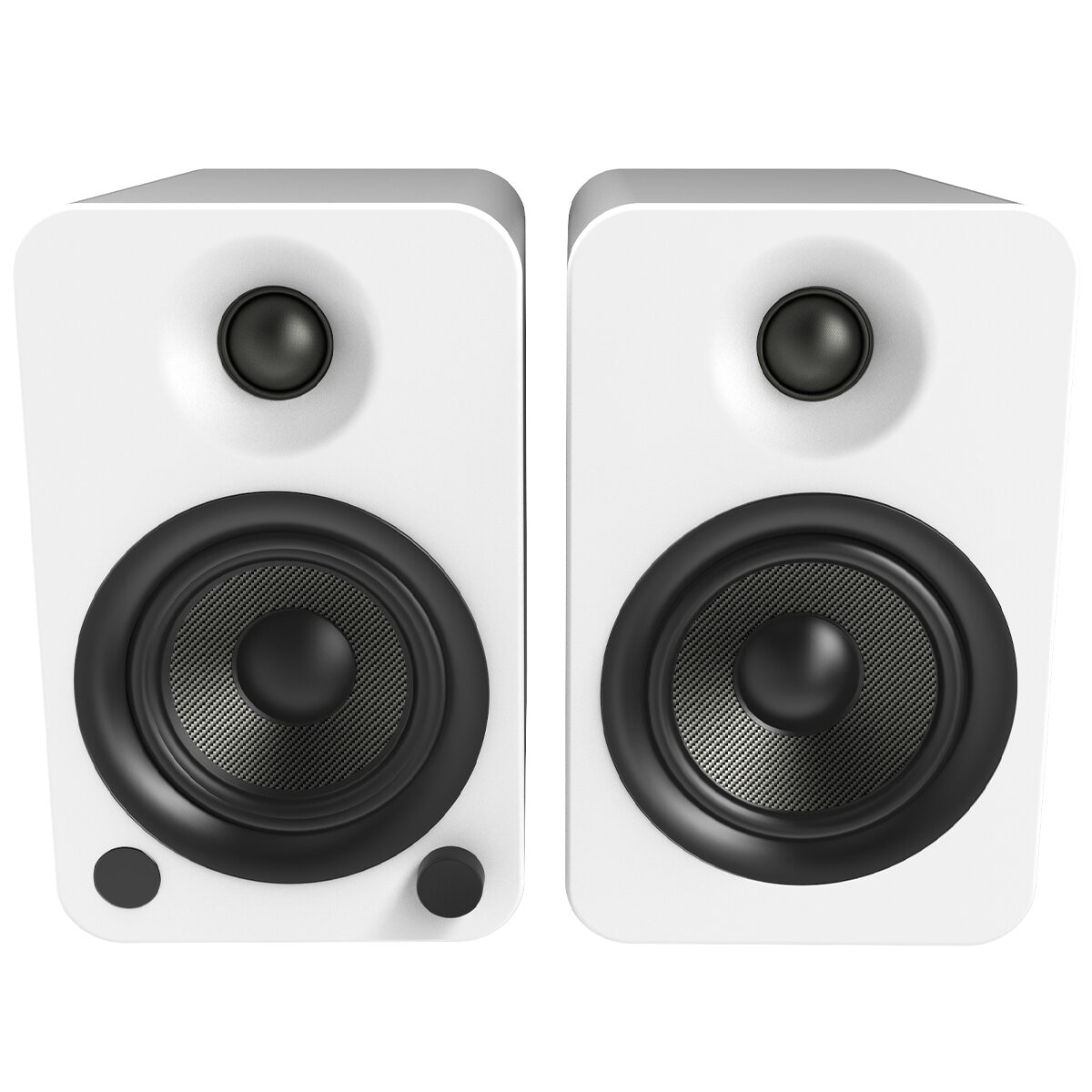 Kanto YU4 140W Powered Bookshelf Speakers Matte White KO-YU4MW-I