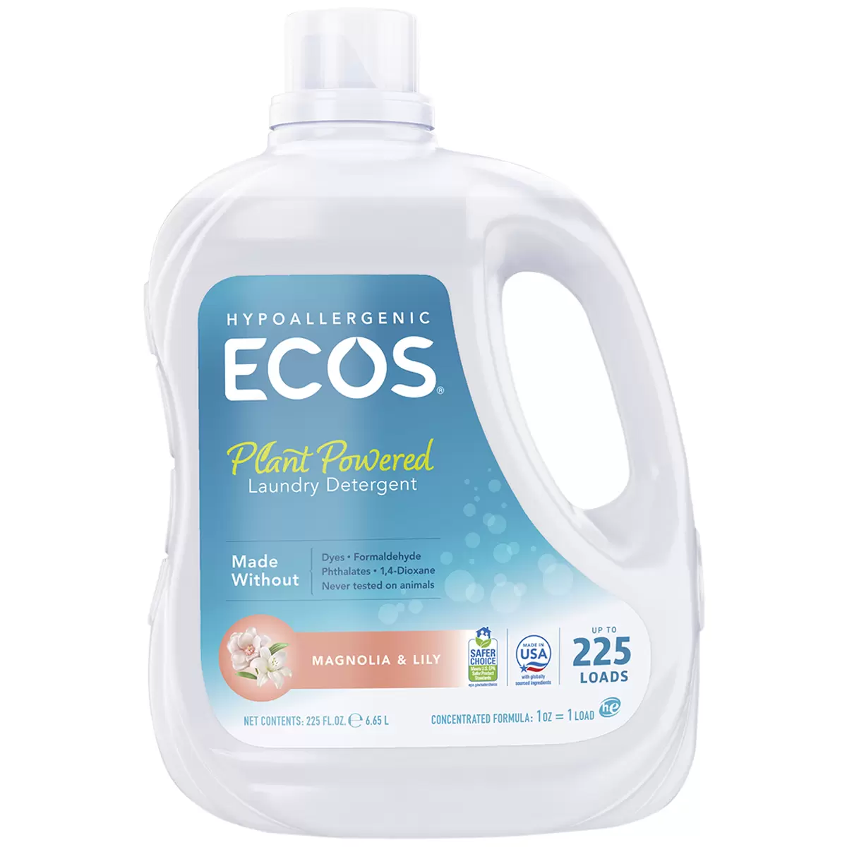 ECOS Hyperallergenic Laundry Liquid Detergent 6.65L