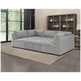 Thomasville 6 Piece Modular Fabric Sectional