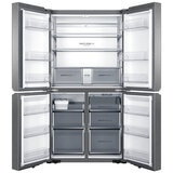 Haier 623L Quad Door Refrigerator Satina Silver HRF680YS