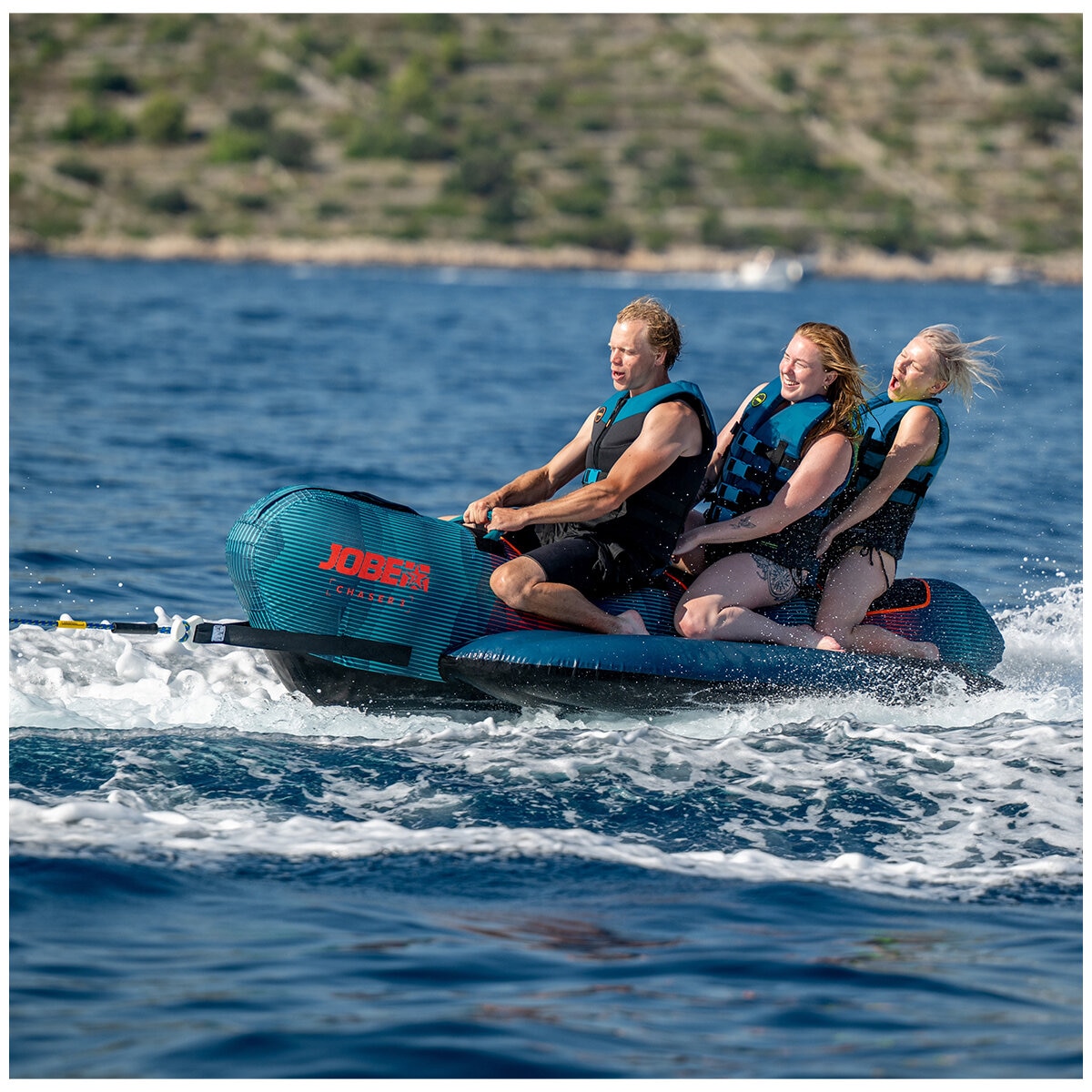 Jobe Chaser 3 Person Towable Tube Jobe Chaser 3 Person Towable Tube