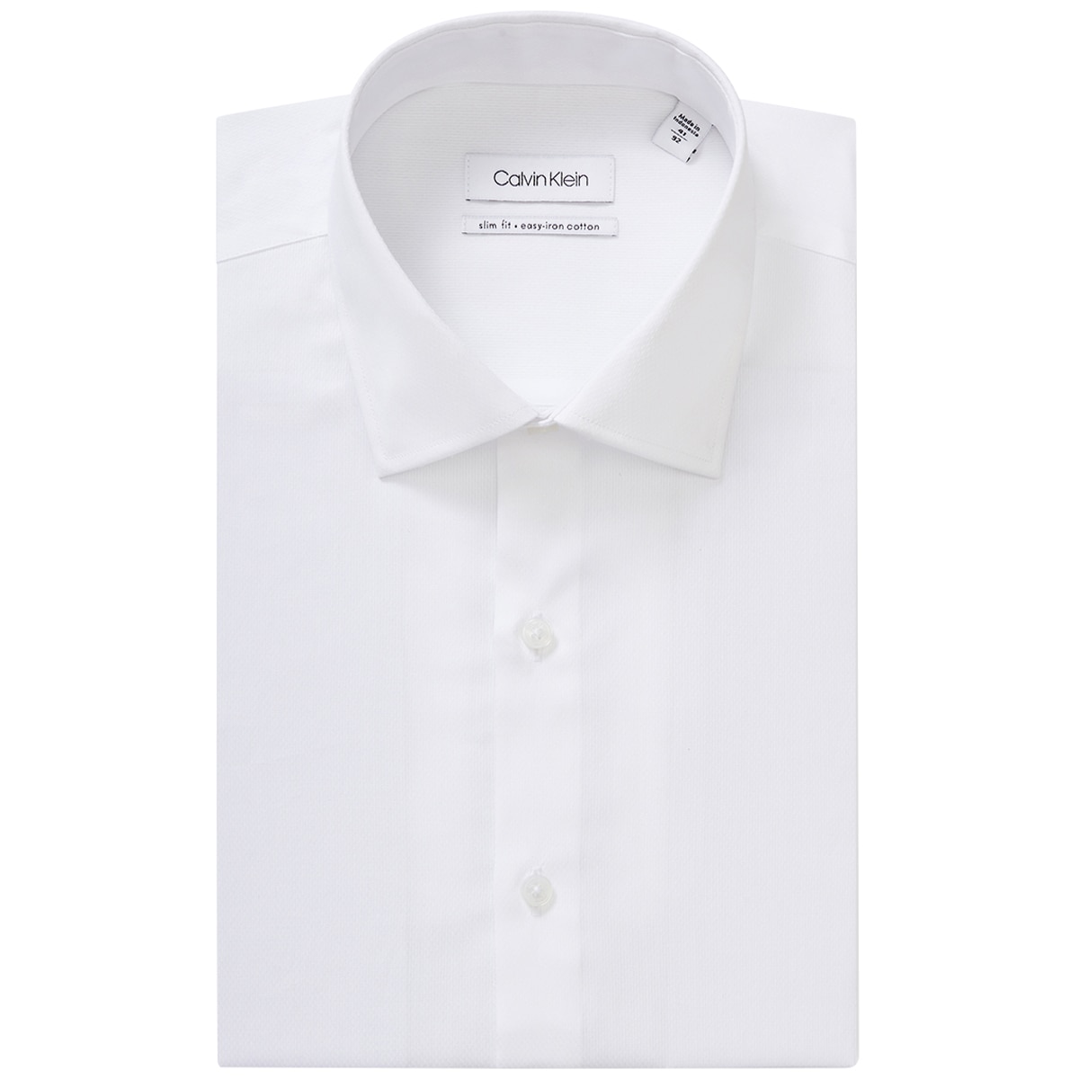Calvin Klein Men's Dress Shirt White