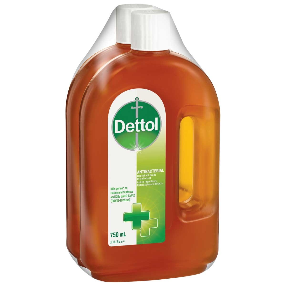 Dettol Antibacterial Household Grade Disinfectant 4 x 750ml