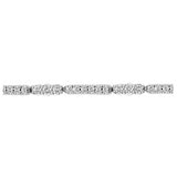 18KT White Gold 1.20ctw Round Diamond Bracelet