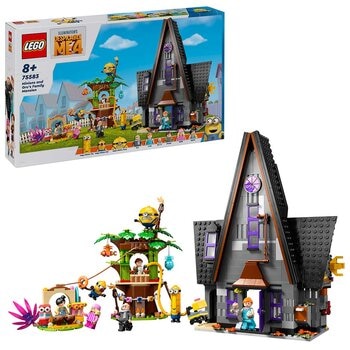 LEGO Despicable Me 4 Minions And Gru's Family Mansion 75583