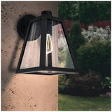 Mirandola Exterior Wall Light Black