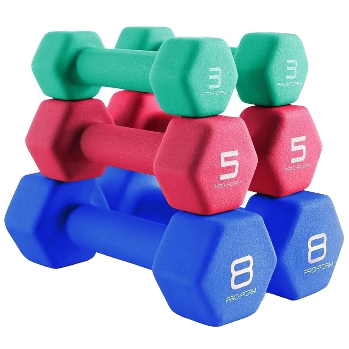 ProForm Neoprene Dumbbell Set