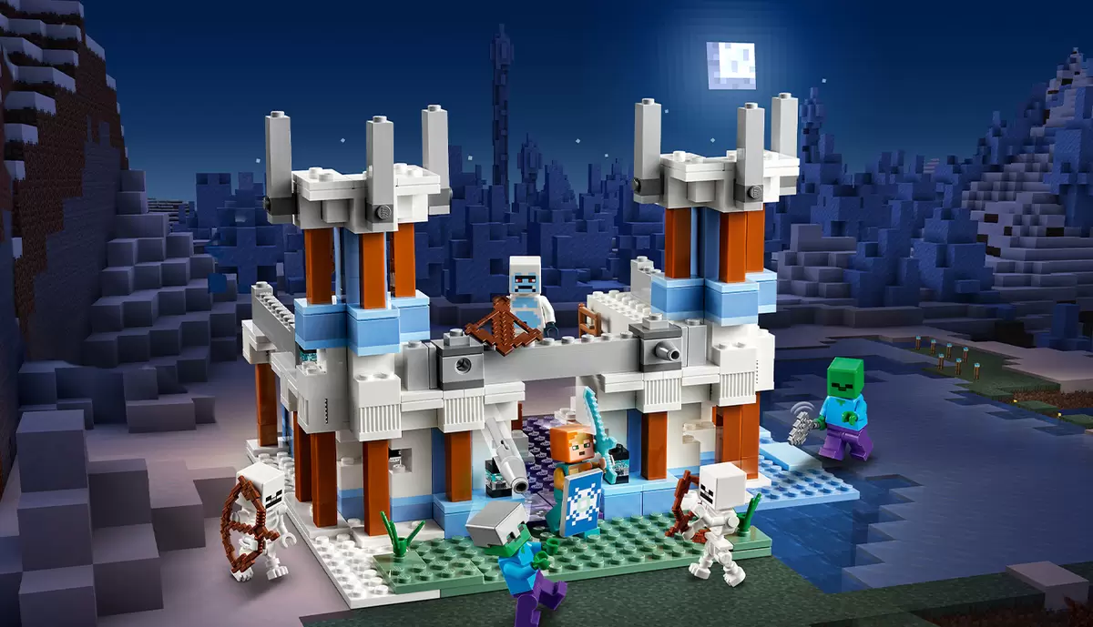 LEGO Minecraft The Ice Castle 21186