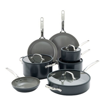 Greenpan Eras Ceramic Non Stick Cookware 11 Piece