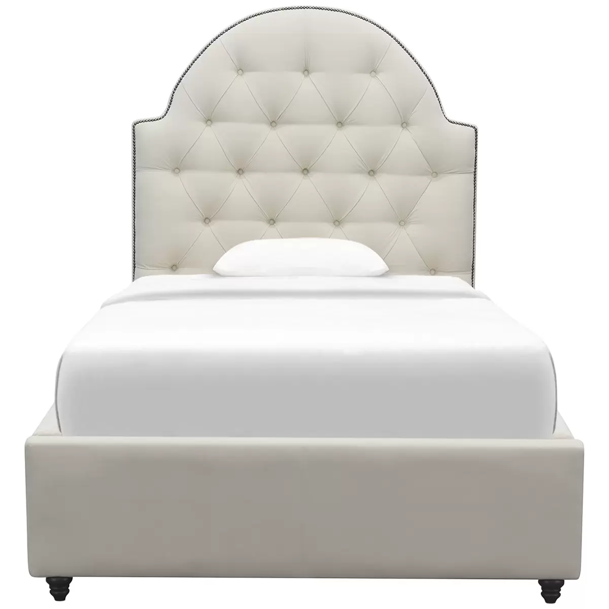 Moran Princess King Single Bed Head with Encasement and Slatted Base 