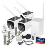Swann MaxRanger4K Solar 3 Camera Security System With Longest Range Wireless Swann MaxRanger4K Solar 3 Camera Security System With Longest Range Wireless