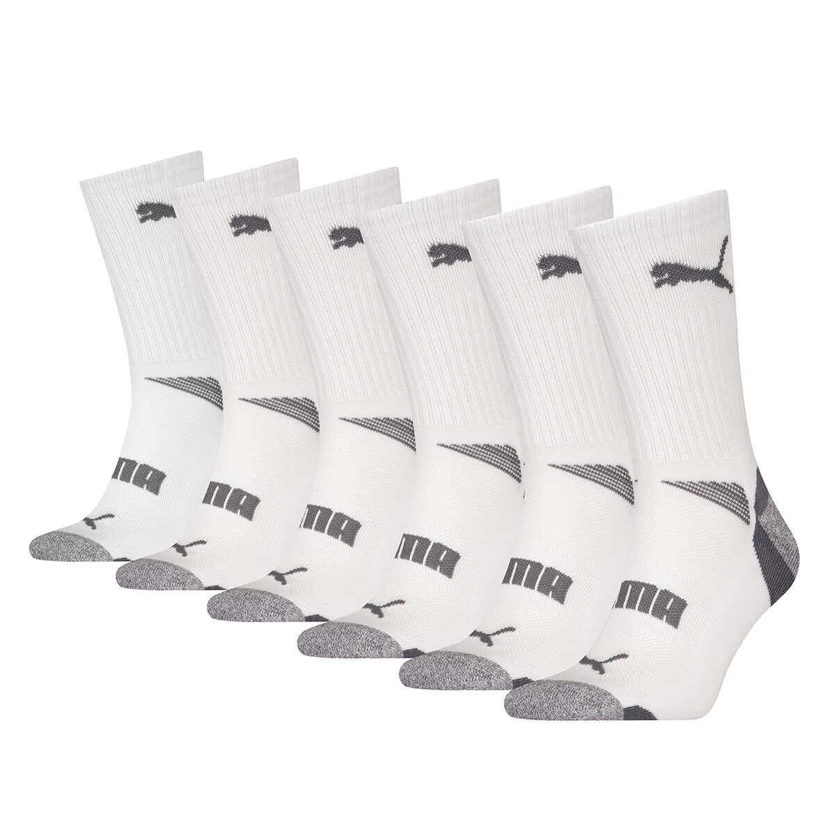 PUMA Men s Crew Sock White Combo Costco Australia