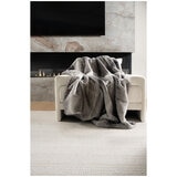 Mon Chateau Luxe Faux Fur Throw Grey