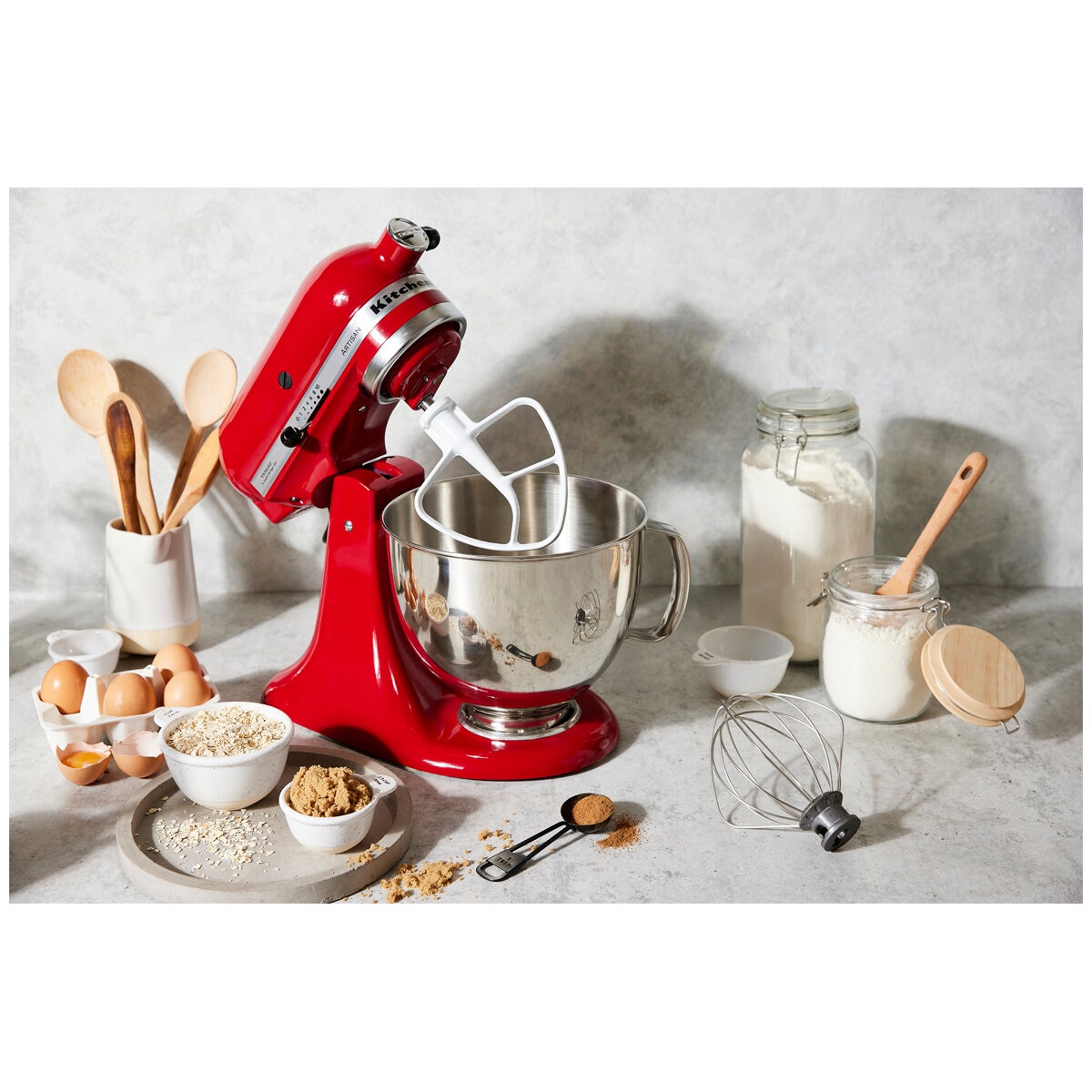 KitchenAid KSM160 Artisan Stand Mixer Empire Red