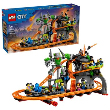 LEGO City Lava Land Roller Coaster Park Building Set 60501 LEGO City Lava Land Roller Coaster Park Building Set 60501
