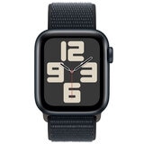 Apple Watch SE GPS 40mm Midnight Aluminium Case with Midnight Sport Loop