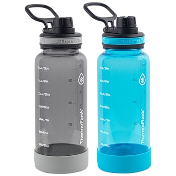 Thermoflask Motivational Drink Bottle 946ml 2 Pack