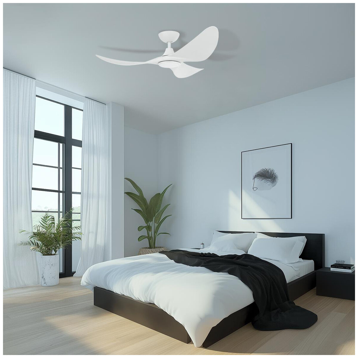 Brilliant CORO LED DC Ceiling Fan 132cm With Remote