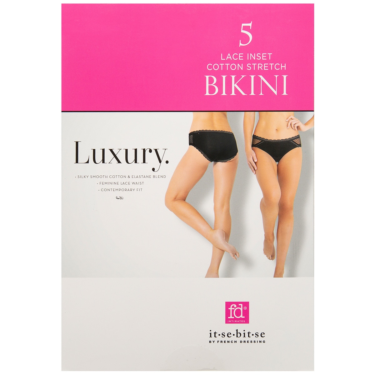 It.Se.Bit.Se Women's Bikini 5pk Large