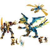 lego ninjago elemental dragon vs mech 71796