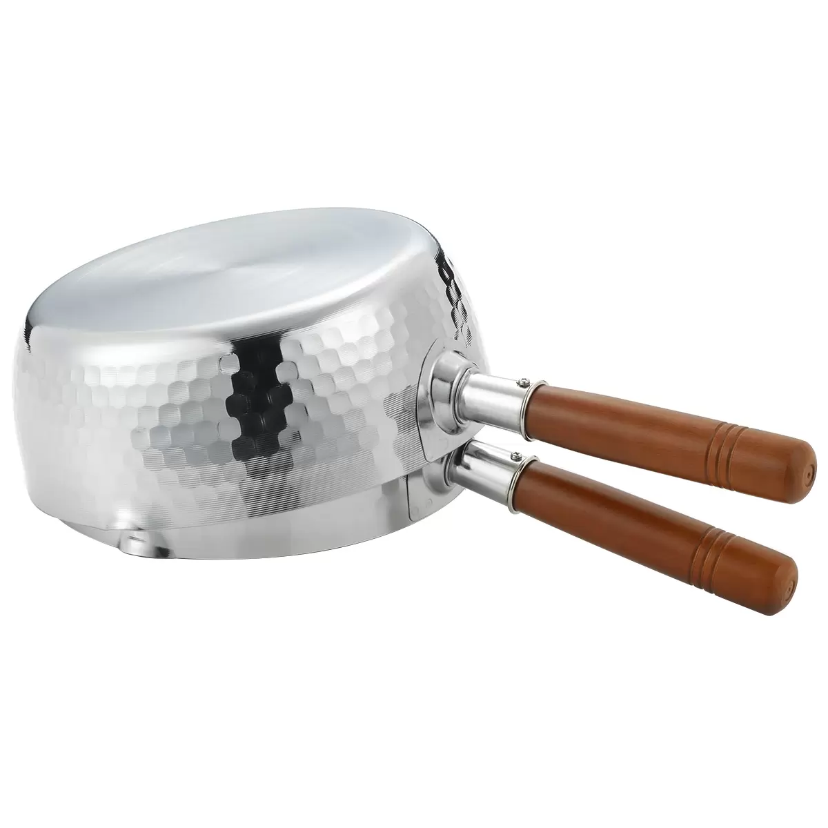 Yoshikawa Stainless Steel Saucepans 20cm and 22cm 2 Pack