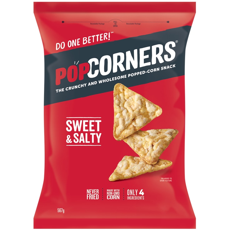 Popcorners Sweet And Salty Corn Chip 3 X 567g Costco Australia