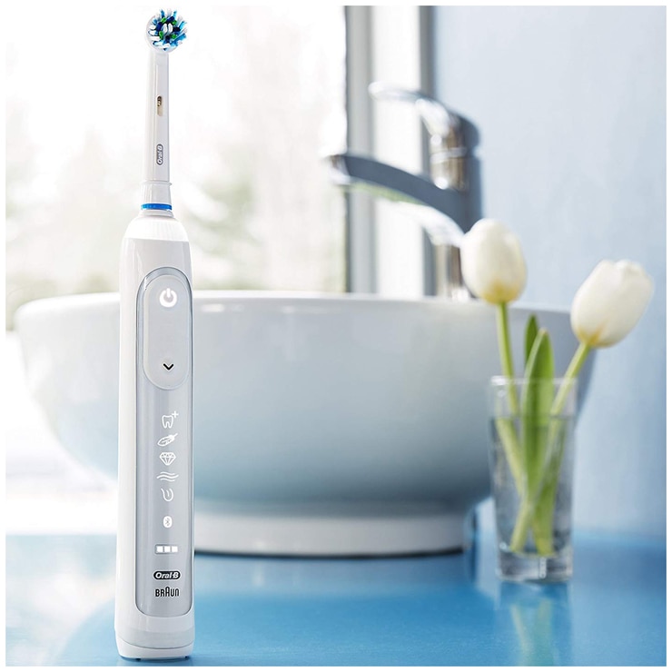 Oral B GENIUS 8000 Dual Handle Electric Toothbrush Costco Australia